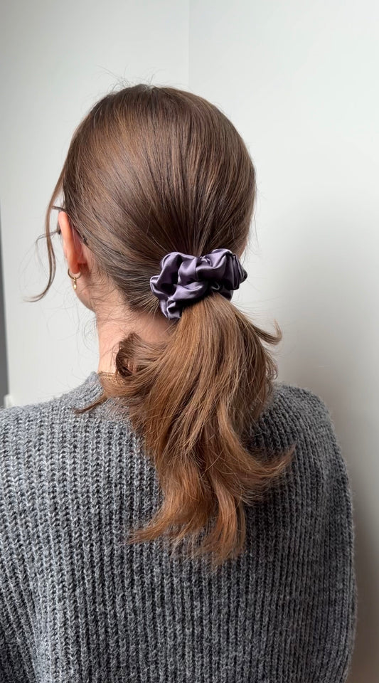 Gumka do włosów MINI typu scruchie LILAC