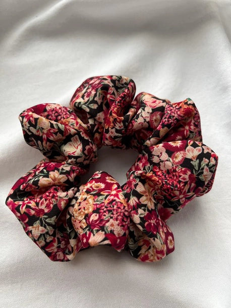 Scrunchie STANDARD kwiaty Bawełna