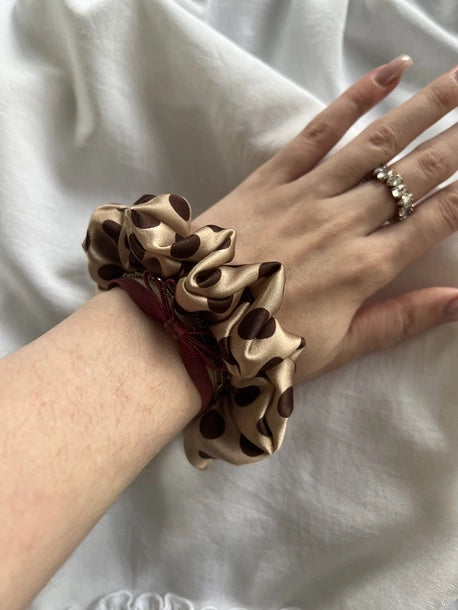 Scrunchie MINI WIKTORIA Jedwab