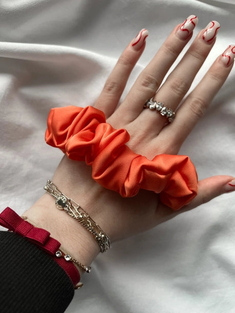 Scrunchie MINI JUSTYNA Satyna