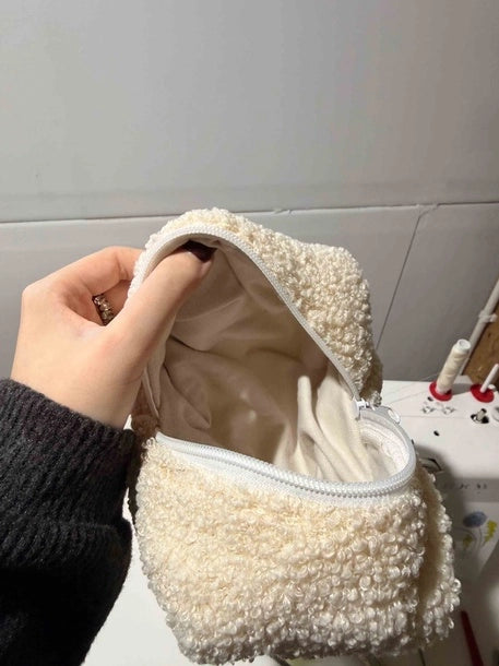 Kosmetyczka S miś beż